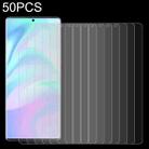 50 PCS 0.26mm 9H 2.5D Tempered Glass Film For ZTE Axon A31 Ultra 5G - 1