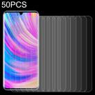 50 PCS 0.26mm 9H 2.5D Tempered Glass Film For ZTE Blade 20 Pro 5G - 1