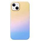 For iPhone 13 mini ROCK Aurora TPU + PET Protective Phone Case (Aurora Blue) - 1