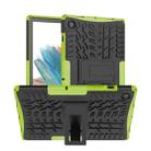 For Samsung Galaxy Tab A8 10.5 (2021) Tire Texture TPU + PC Tablet Case(Green) - 1