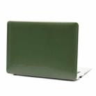 Laptop Plastic Honeycomb Protective Case For MacBook Air 13.3 inch A1932 / A2179 / A2337(Army Green) - 1