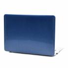 Laptop Plastic Honeycomb Protective Case For MacBook Air 13.3 inch A1932 / A2179 / A2337(Royal Blue) - 1