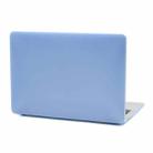 Laptop Carbon Fiber Plastic Protective Case For MacBook Air 13.3 inch A1369 / A1466(Blue) - 1