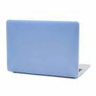 For MacBook Air 13.3 inch A1932 / A2179 / A2337 Laptop Carbon Fiber Plastic Protective Case(Blue) - 1