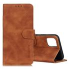 For Galaxy S10 Lite / A91 KHAZNEH Retro Texture PU + TPU Horizontal Flip Leather Case with Holder & Card Slots & Wallet(Brown) - 1