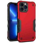 For iPhone 13 Pro Max Non-slip Armor Phone Case (Red) - 1