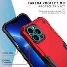 For iPhone 13 Pro Non-slip Armor Phone Case (Red) - 4