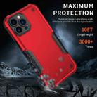 For iPhone 13 Pro Non-slip Armor Phone Case (Red) - 6
