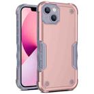 For iPhone 13 Non-slip Armor Phone Case(Rose Gold) - 1