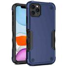 For iPhone 11 Pro Max Non-slip Armor Phone Case (Blue) - 1