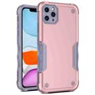 For iPhone 11 Pro Max Non-slip Armor Phone Case (Rose Gold) - 1