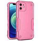 For iPhone 11 Non-slip Armor Phone Case (Pink) - 1