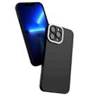 Color-contrast PC + TPU Case For iPhone 11(Black+White) - 1
