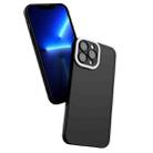 Color-contrast PC + TPU Case For iPhone 11 Pro Max(Black+White) - 1