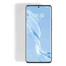 TPU Phone Case For Meizu 18s Pro(Transparent White) - 1
