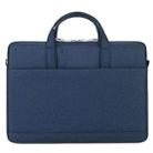 P310 Waterproof Oxford Cloth Laptop Handbag For 13.3 inch(Navy Blue) - 1