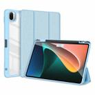 For Xiaomi Pad 5 / 5 Pro DUX DUCIS TOBY Series Antiskid Leather Tablet Case with Sleep / Wake-up Function(Blue) - 1