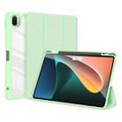 For Xiaomi Pad 5 / 5 Pro DUX DUCIS TOBY Series Antiskid Leather Tablet Case with Sleep / Wake-up Function(Green) - 1