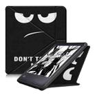 For KOBO Libra2 2021 Multi-folding Leather Tablet Case(Big Eye) - 1