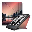 For KOBO Libra2 2021 Multi-folding Leather Tablet Case(Dusk) - 1