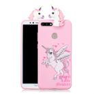 For Huawei Honor 7A Shockproof Cartoon TPU Protective Case(Unicorn) - 1