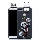 For Huawei Honor 7A Shockproof Cartoon TPU Protective Case(Three Pandas) - 1