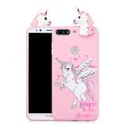 For Huawei Honor 7C Shockproof Cartoon TPU Protective Case(Unicorn) - 1