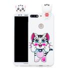 For Huawei Honor 7C Shockproof Cartoon TPU Protective Case(Cat) - 1