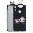 For Huawei Honor 8A Shockproof Cartoon TPU Protective Case(Two Pandas) - 1