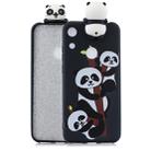 For Huawei Honor 8A Shockproof Cartoon TPU Protective Case(Three Pandas) - 1