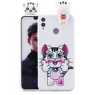 For Huawei Honor 8X Shockproof Cartoon TPU Protective Case(Cat) - 1