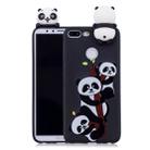 For Huawei Honor 9 Lite Shockproof Cartoon TPU Protective Case(Three Pandas) - 1