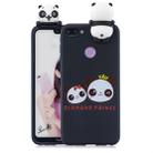 For Huawei Honor 9i Shockproof Cartoon TPU Protective Case(Two Pandas) - 1