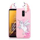 For Galaxy A6+ (2018) Shockproof Cartoon TPU Protective Case(Unicorn) - 1