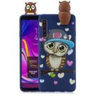 For Galaxy A9 (2018) Shockproof Cartoon TPU Protective Case(Blue Owl) - 1