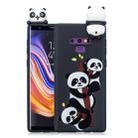 For Galaxy Note 9 Shockproof Cartoon TPU Protective Case(Three Pandas) - 1