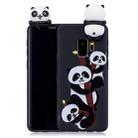 For Galaxy S9 Shockproof Cartoon TPU Protective Case(Three Pandas) - 1