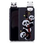 For Galaxy S9+ Shockproof Cartoon TPU Protective Case(Three Pandas) - 1