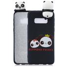 For Galaxy S10e Shockproof Cartoon TPU Protective Case(Two Pandas) - 1