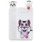For Galaxy S10e Shockproof Cartoon TPU Protective Case(Cat) - 1