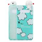 For Galaxy S10+ Shockproof Cartoon TPU Protective Case(Clouds) - 1