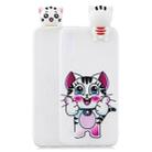 For Galaxy A10 Shockproof Cartoon TPU Protective Case(Cat) - 1