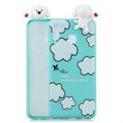 For Galaxy A40 Shockproof Cartoon TPU Protective Case(Clouds) - 1