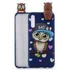 For Galaxy A50 Shockproof Cartoon TPU Protective Case(Blue Owl) - 1