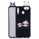 For Galaxy M20 Shockproof Cartoon TPU Protective Case(Two Pandas) - 1