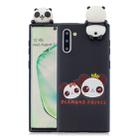 For Galaxy Note 10+ Shockproof Cartoon TPU Protective Case(Two Pandas) - 1