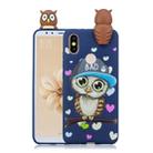 For Xiaomi Mi 6X / A2 Shockproof Cartoon TPU Protective Case(Blue Owl) - 1