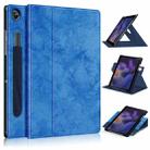 For Samsung Galaxy Tab A8 2022 SM-X200 360 Degrees Rotation Leather Tablet Case(Dark Blue) - 1