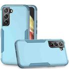 For Samsung Galaxy S22 5G TPU + PC Shockproof Phone Case(Grey Green+Blue) - 1