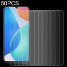 50 PCS 0.26mm 9H 2.5D Tempered Glass Film For Honor Play 30 Plus - 1
